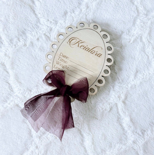 Welcome Neni announcement sign